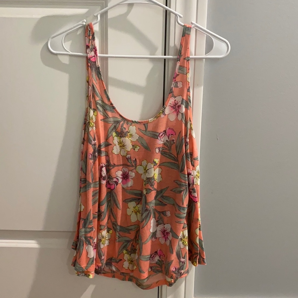 American Eagle Floral Tank Top